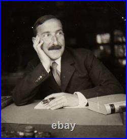 Stefan ZWEIG, rare carte-lettre depuis son exil à Londres Grasset 1934