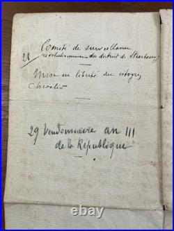 Strasbourg 1794 Comité de Surveillance Révolutionnaire Schultz Duez Provenchères