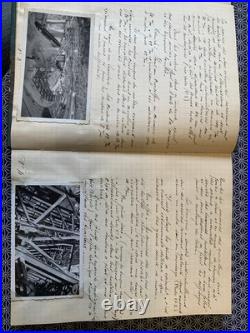 Temoignage manuscrit sur la technique de construction du barrage de Beni Bahdel