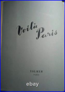 Tolmer un seul Paris sur terre Voeux 1948 Fascicule avec texte et illustrations