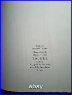 Tolmer un seul Paris sur terre Voeux 1948 Fascicule avec texte et illustrations