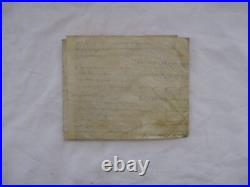 Tres Rare 1757 Lot 2 Parchemins Dont 1 Signé Louis XV Brevet De Cornette