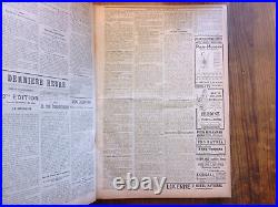 Tres Rare Recueil Du Journal De Geneve / 123 Numeros / Annee 1917 / 1ere Guerre