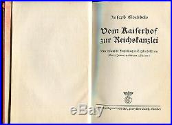 Très rare Autographes ORIGINAUX WW2 sur livre Edition de 1942