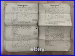 V. 1699 MOSELLE Histoire baronnie de Bassompierre, Boulange, Aumetz, Tressange