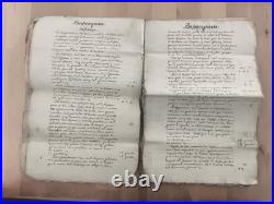 V. 1699 MOSELLE Histoire baronnie de Bassompierre, Boulange, Aumetz, Tressange