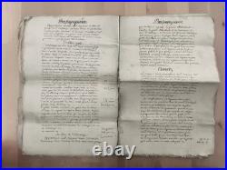 V. 1699 MOSELLE Histoire baronnie de Bassompierre, Boulange, Aumetz, Tressange