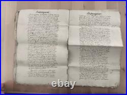 V. 1699 MOSELLE Histoire baronnie de Bassompierre, Boulange, Aumetz, Tressange