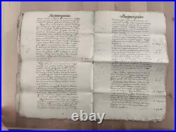 V. 1699 MOSELLE Histoire baronnie de Bassompierre, Boulange, Aumetz, Tressange