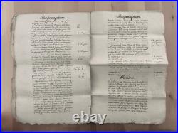 V. 1699 MOSELLE Histoire baronnie de Bassompierre, Boulange, Aumetz, Tressange