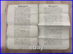 V. 1699 MOSELLE Histoire baronnie de Bassompierre, Boulange, Aumetz, Tressange