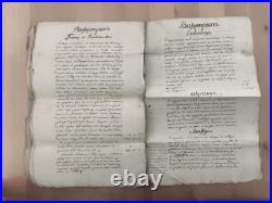 V. 1699 MOSELLE Histoire baronnie de Bassompierre, Boulange, Aumetz, Tressange