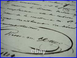 Victor HUGO lettre autographe signée Eugène frère 1824