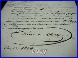 Victor HUGO lettre autographe signée Eugène frère 1824