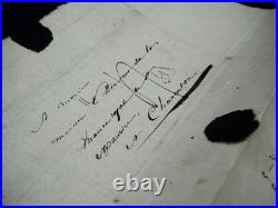 Victor HUGO lettre autographe signée Eugène frère 1824