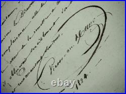 Victor HUGO lettre autographe signée Eugène frère 1824
