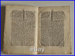 Vieux Papiers Extrait des Registres du Conseil d'état 1715