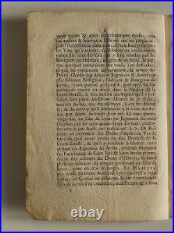 Vieux Papiers Extrait des Registres du Conseil d'état 1715