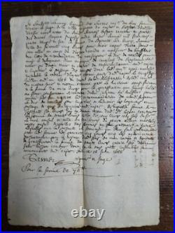 Vieux papiers Logement De Troupes Militaires Compagnie De Cavalerie 1688
