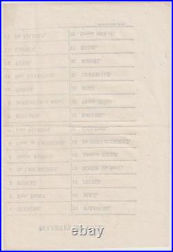 Votez Victor HUGO! Grand bulletin de vote des élections législative de 1849 Votez Victor HUGO! Grand bulletin de vote des élections législative de 1849