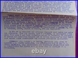 Ww2 Archive Ffi Abbé Blanc Tract Attention La Gestapo Au Travail Vichy A Lire