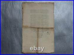 XVIème ordonnance en 1ère page armoirie de la ville de Strasbourg imprimée