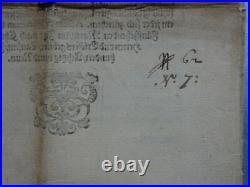 XVIème ordonnance en 1ère page armoirie de la ville de Strasbourg imprimée