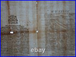 XVIème ordonnance en 1ère page armoirie de la ville de Strasbourg imprimée
