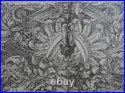 XVIème ordonnance en 1ère page armoirie de la ville de Strasbourg imprimée