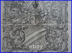 XVIème ordonnance en 1ère page armoirie de la ville de Strasbourg imprimée